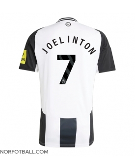 Billige Fotballdrakt Newcastle United Joelinton #7 Replika Hjemmedrakt 2024-25 Kortermet
